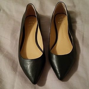 Banana Republic Point Toe Black Flat